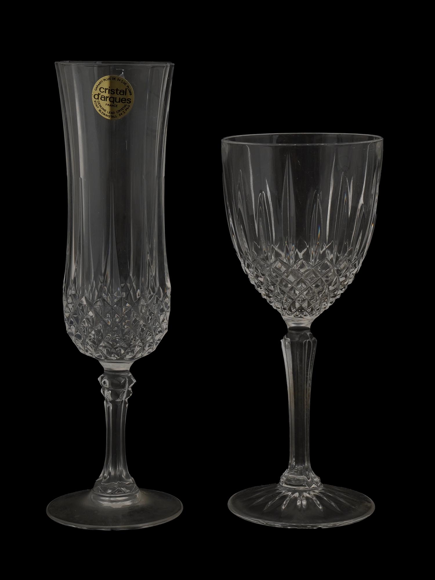 CRISTAL D'ARQUES MARQUIS BY WATERFORD GLASSWARE PIC-2